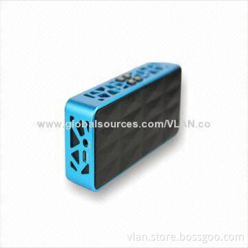 Bluetooth Speaker, Version 2.1+EDR, Distortion: <1%, SNR>85db, crisp and polished sound